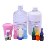 Kit Para Fazer Slime Premium Shop Slime + Copo Brinde Mini