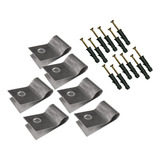 Kit Para Instalação De Concertina Dupla 30pçs Completo