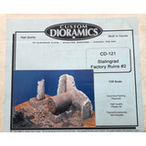 Kit Para Montar Diorama Factory Ruins Custon Dioramics 1/35