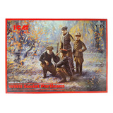 Kit Para Montar Icm 1/35 Wwii Soviet Partisan #35631