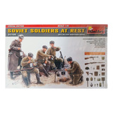 Kit Para Montar Miniart 1/35 Soviet Soldiers At Rest #35109