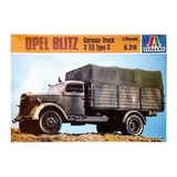 Kit Para Montar Opel Blitz German Truck Type S Italeri 1/35