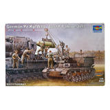 Kit Para Montar Trumpeter 1/35 German Pz.kpfw Iv Kit #00363