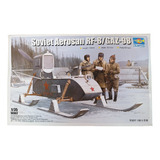 Kit Para Montar Trumpeter 1/35 Soviet Aerosan Rf-8 #02322