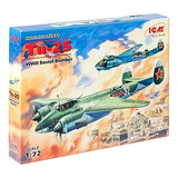 Kit Para Montar Tupolev Tu-2s Wwii Soviet Bomber - 1/72 Icm