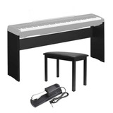 Kit Para Piano - Estante Yamaha L85  Banqueta  Pedal Sustain
