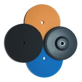 Kit Para Polimento 3 Boinas De Espuma 5 Polegadas + Suporte