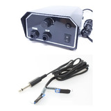 Kit Para Tatuagem Fonte + Cabo Clipcord Tattoo Profissional