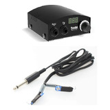 Kit Para Tatuagem Fonte Digital Space + Cabo Clipcord Tattoo