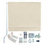 Kit Para Toldo Retratil + Lona De 3,00 X 2,50