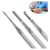 Kit Para Unha Encravada C/ 3pcs - 207 , 214 E Formão 254
