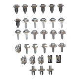 Kit Para-choque Dianteiro E Traseiro Chevrolet Celta 01 A 12