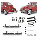 Kit Parachoque + Kit Suporte Tubo Fusca 1200 1300 59 70 Wolf