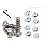 Kit Parafuso Allen Inox Lataria Motor Vw Fusca Kombi Ar 69pç