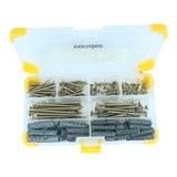 Kit Parafusos Chipboard + Buchas + Brinde (200 Pçs)