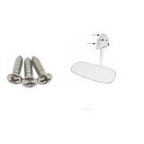 Kit Parafusos Inox Para Retrovisor Interno Fusca 1959 A 1976