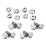 Kit Parafusos Inox Suporte Para-choque Vw Fusca Kombi 24 Pçs