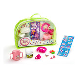 Kit Passeio Acessórios Para Bonecas Bolsa Infantil Ed1 Brinq