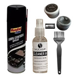Kit Pasta Térmica Prata Limpa Contato Pincel Esd Limpa Placa