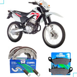 Kit Pastilha De Freio + Lona Patim Tornado Xr 250 Cobreq