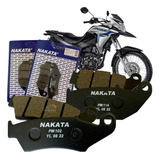 Kit Pastilha De Freio Xre 190 2018 2019 2020 2021 2022 2023