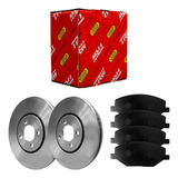 Kit Pastilha Disco Freio Aircross 2010 A 2020 Dianteiro Vent