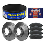 Kit Pastilha Disco Freio Silverado 97 A 99 Dianteiro Vent