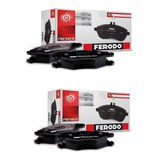 Kit Pastilha Freio Dianteira E Traseira Cerâmica Ferodo Honda Cr-v 2007 2008 2009 2010 2011 2012 Crv