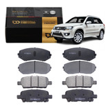 Kit Pastilha Freio Dianteira + Traseira Grand Vitara 08/16