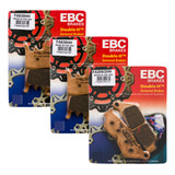 Kit Pastilha Freio Ebc Diant+tras Bmw R1200 Gs 13/15 630+209