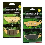 Kit Pastilha Freio Potenza D + T Xre 300 Com Abs 166 185