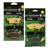 Kit Pastilha Freio Potenza Dian + Tras Xre 300 S/abs 131 185