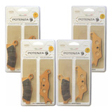 Kit Pastilha Freio Quadriciclo Can-am Renegade 500 800 1000