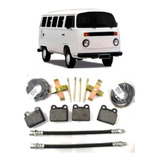 Kit Pastilha Reparo Da Pinça Freio Kombi Freio A Disco 81/96