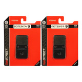 Kit Pastilhas De Freio Diant. Quadriciclo Yamaha Grizzly 350