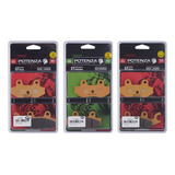 Kit Pastilhas De Freio Diant Tras Quadriciclo Yfz450 Potenza
