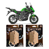 Kit Pastilhas De Freio Dianteiro Stona Kawasaki Versys 650