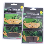 Kit Pastilhas De Freio Xre 300 Com Abs 2019-2023 Potenza