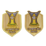 Kit Patch Palmeiras Bicampeão Brasileiro 2022 2023 Campeão