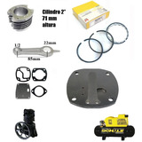 Kit Peças Reposição P/ Compressor Schulz Csi7,4 / Msi 5,2 Ml
