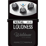 Kit Pedal De Efeito Guitarra Waldman Mtl3r Metal Loudness