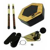 Kit Pedal Para Cajon + Caixa Cajon E Brindes + Frete Grátis!