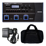 Kit Pedaleira Boss Guitarra Gt-1 + Fonte + Capa Estofada Gt1