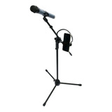Kit Pedestal Tripé P/ Microfone +