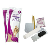 Kit Pedicure Com Creme, Lixa, Palito E Toalha - 30 Unidades