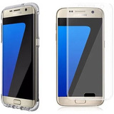 Kit Pelicula + Capa Capinha Case Para Samsung Galaxy S7 Edge