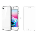 Kit Pelicula De Vidro + Capa Case Para iPhone 6 / 6s
