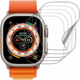 Kit Película Proteção Hidrogel Para Smartwatch Ultra 5pcs