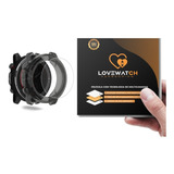 Kit Pelicula Vidro + Capa Case Amazfit Stratos 3 Resistente
