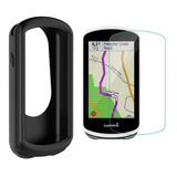 Kit Pelicula Vidro + Capa Silicone Garmin Edge 1030 Proteção